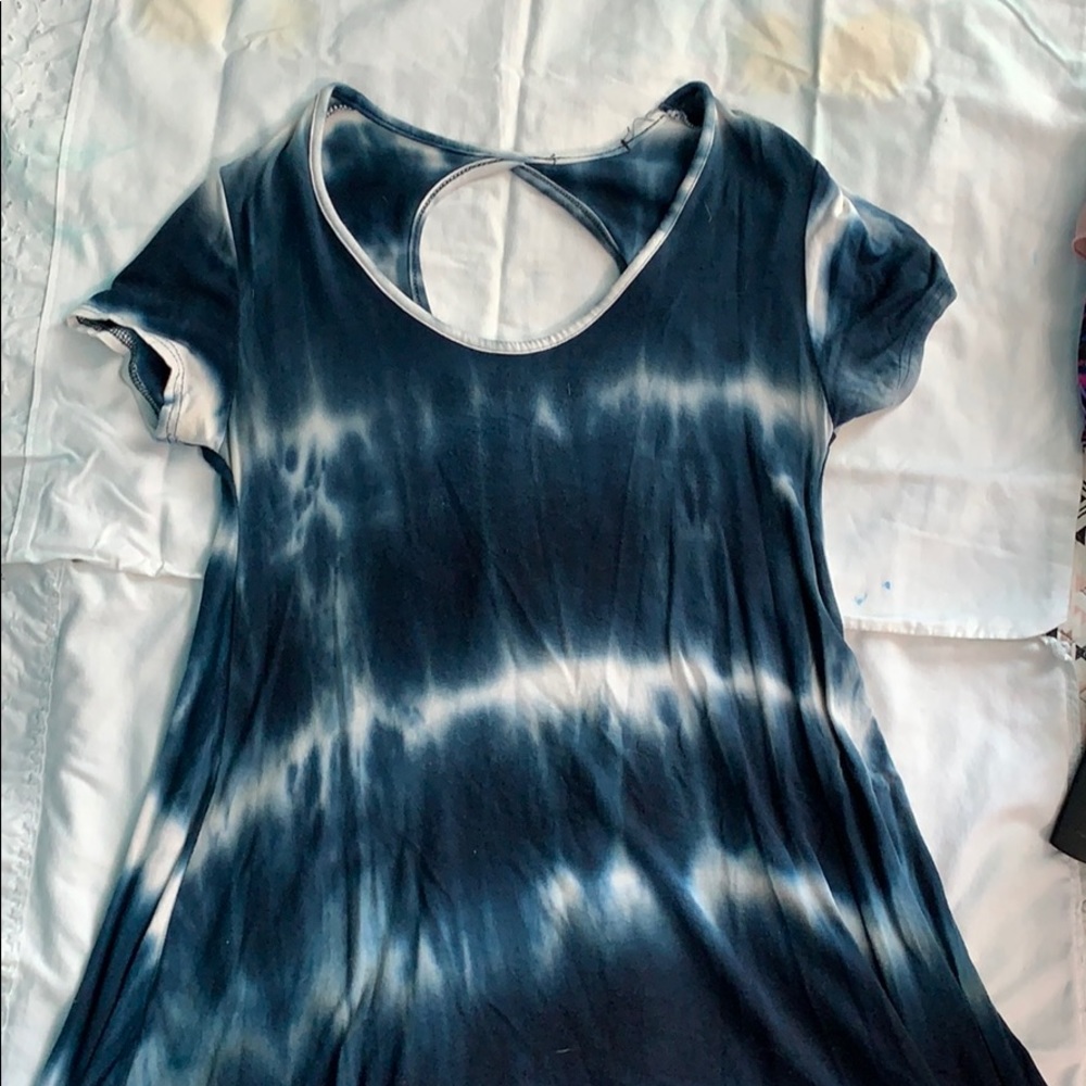 Flared cut open rue 21 t-shirt dress